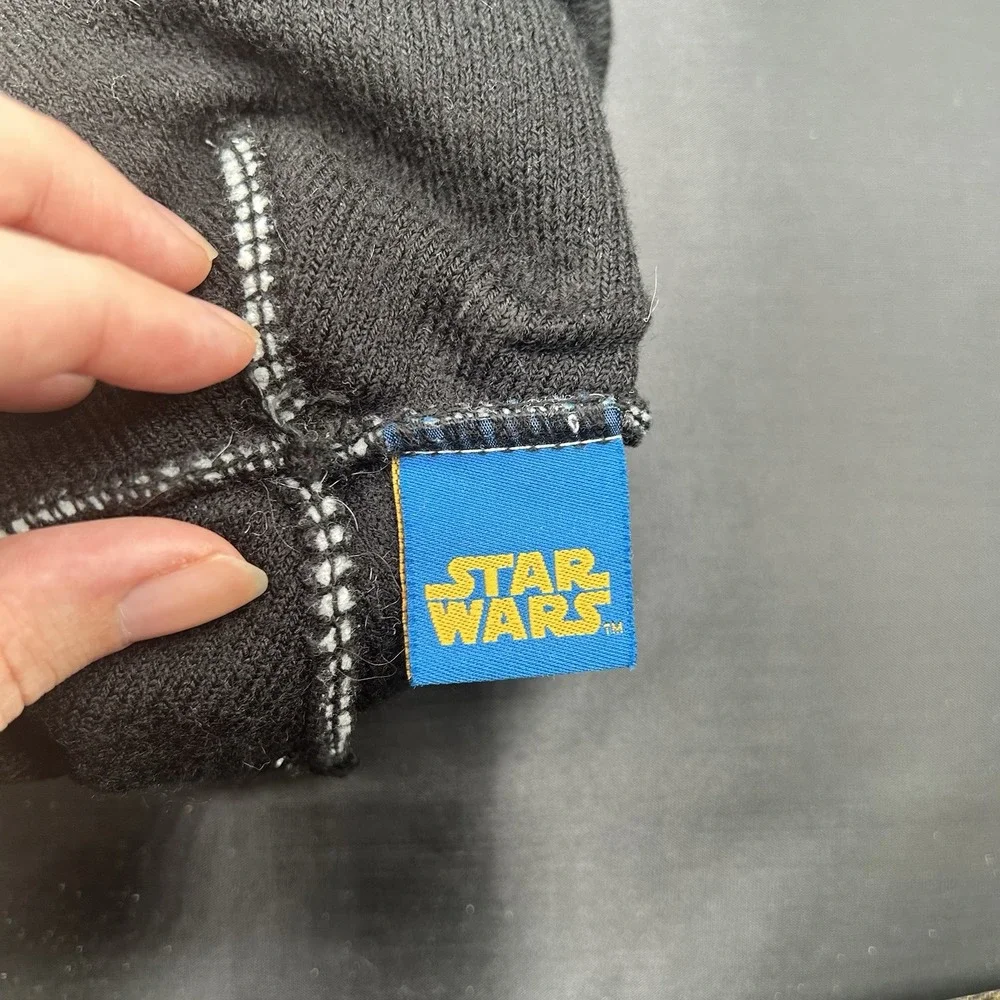 Star Wars Stormtrooper Shiny Pom Beanie‎ Winter Hat Skull Cap OSFM Foldable Flap